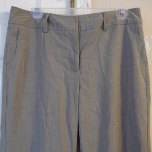 KIM ROGERS LADIES SIZE 10 DRESS PANTS TONAL BROWN DRESS SLACKS FLAT FRONT NWT
